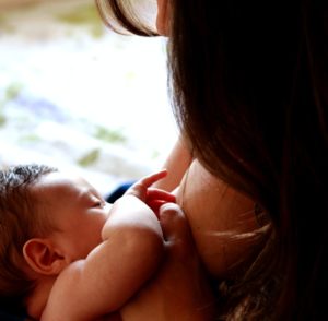 What is a good breastfeeding position?