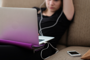 How can I help my teenager cope with extreme views on social media?